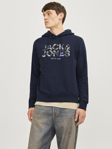 JACK & JONES Sweatshirt 'JWHJames' in Blau: Vorderseite