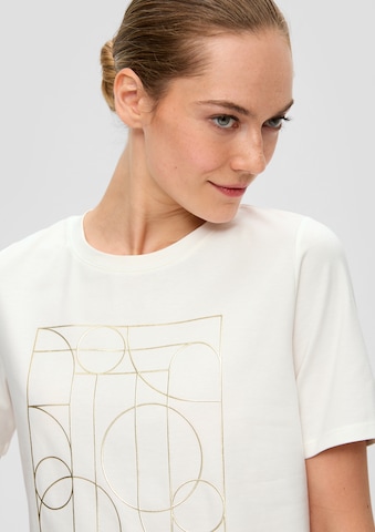s.Oliver BLACK LABEL T-Shirt in Beige