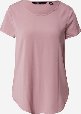 VERO MODA Μπλουζάκι 'BECCA' σε ροζ: μπροστά
