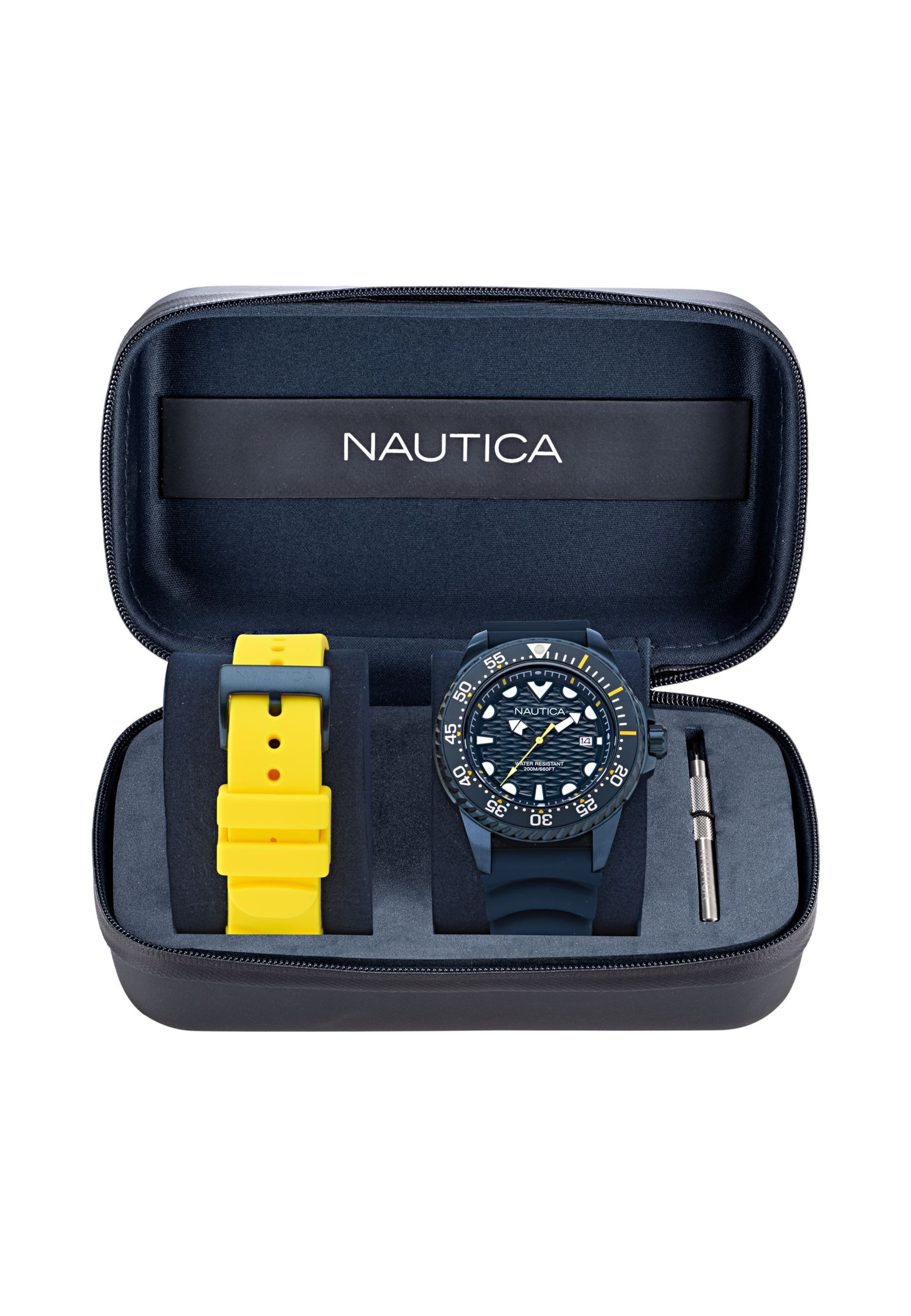 NAUTICA Analogt ur 'Sea Dive' i blå