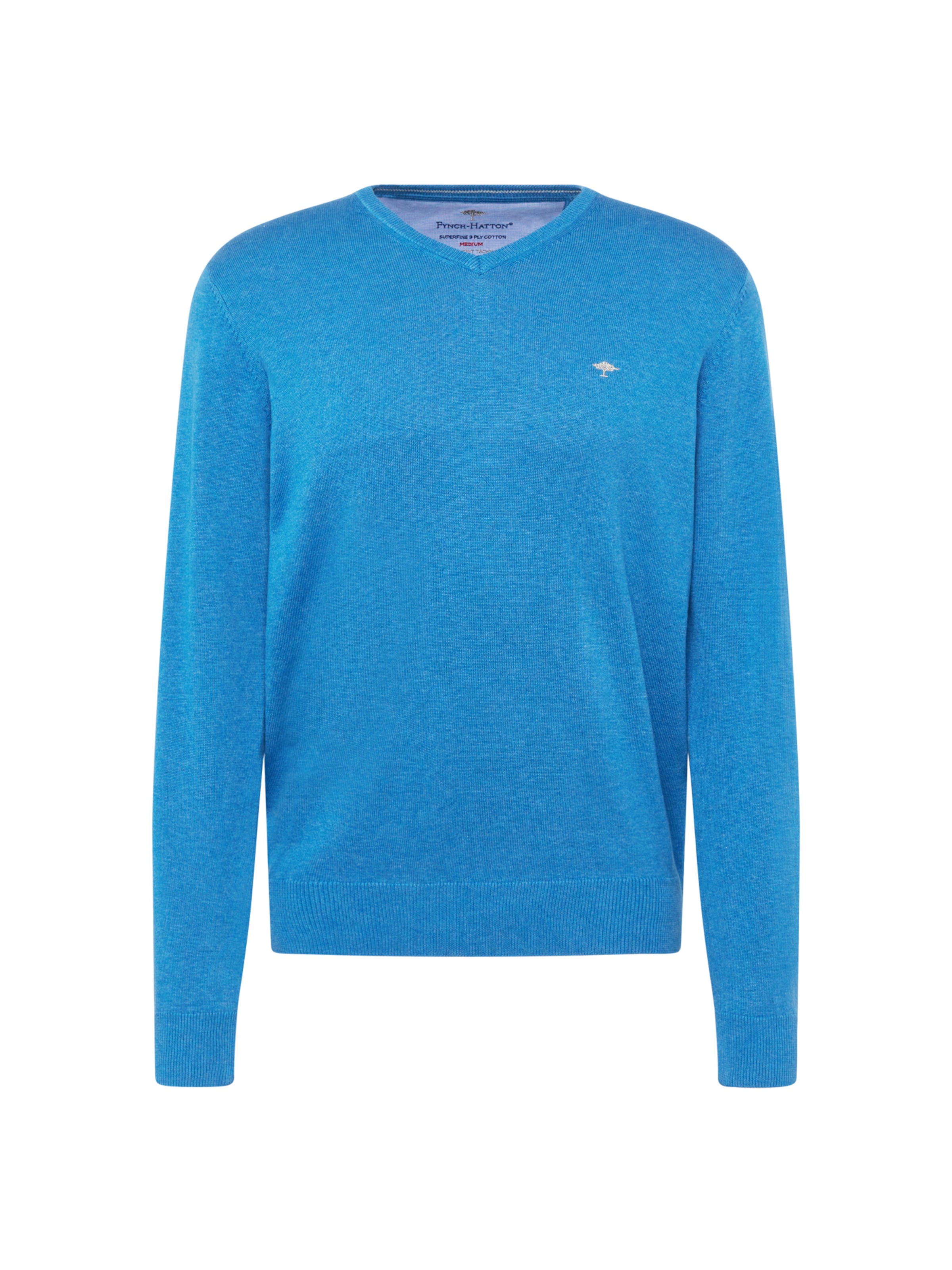 FYNCH-HATTON Sweater in Blue: front