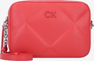 Borsa a tracolla 'Re-Lock' di Calvin Klein in rosso: frontale