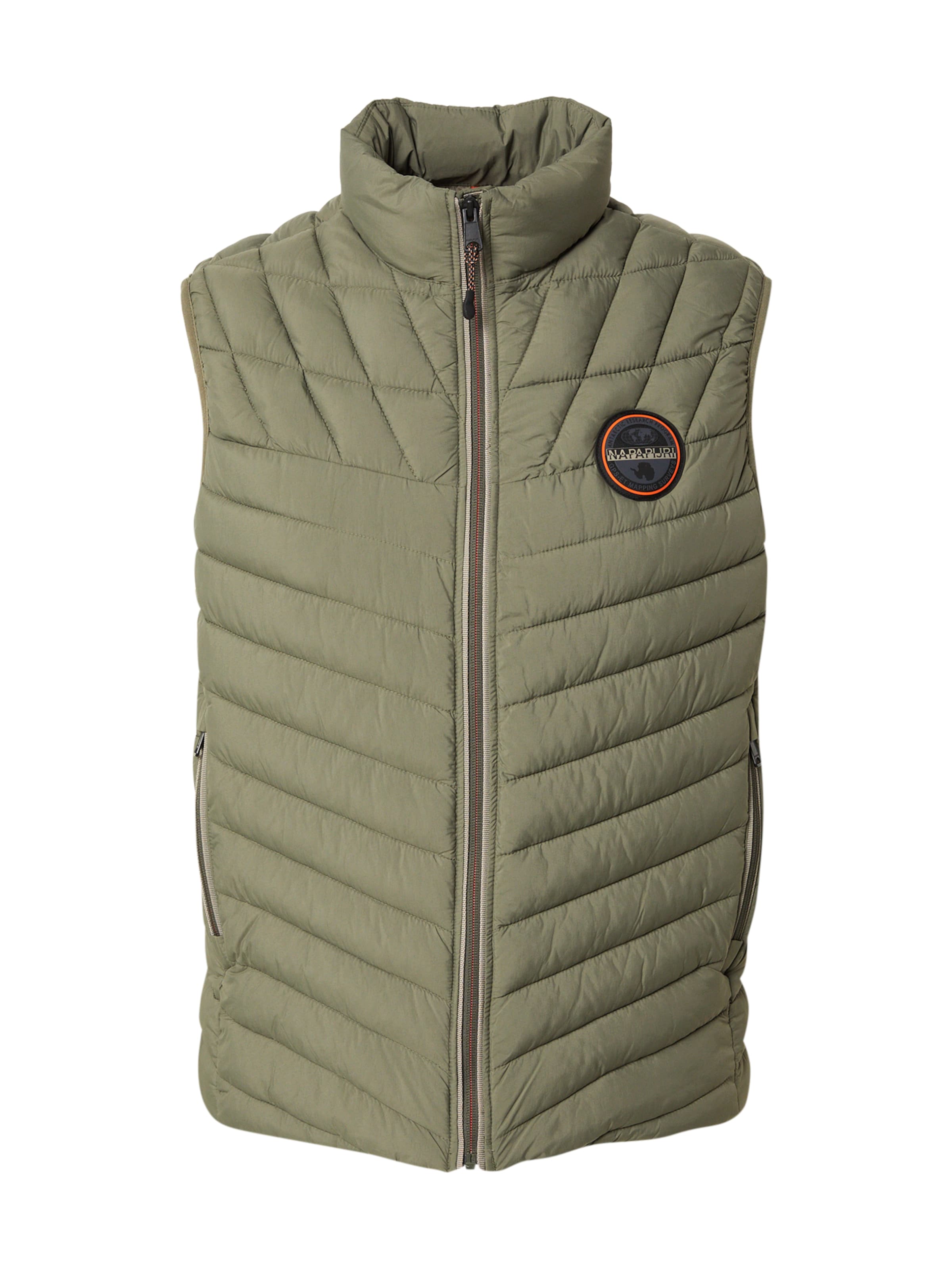 Gilet 'A-LAPAZ' di NAPAPIJRI in verde: frontale