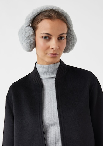 COMMA Ohrenwärmer in Grau: Vorderseite