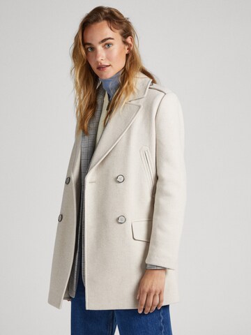 Pepe Jeans Between-Seasons Coat 'MELODY' in White: front