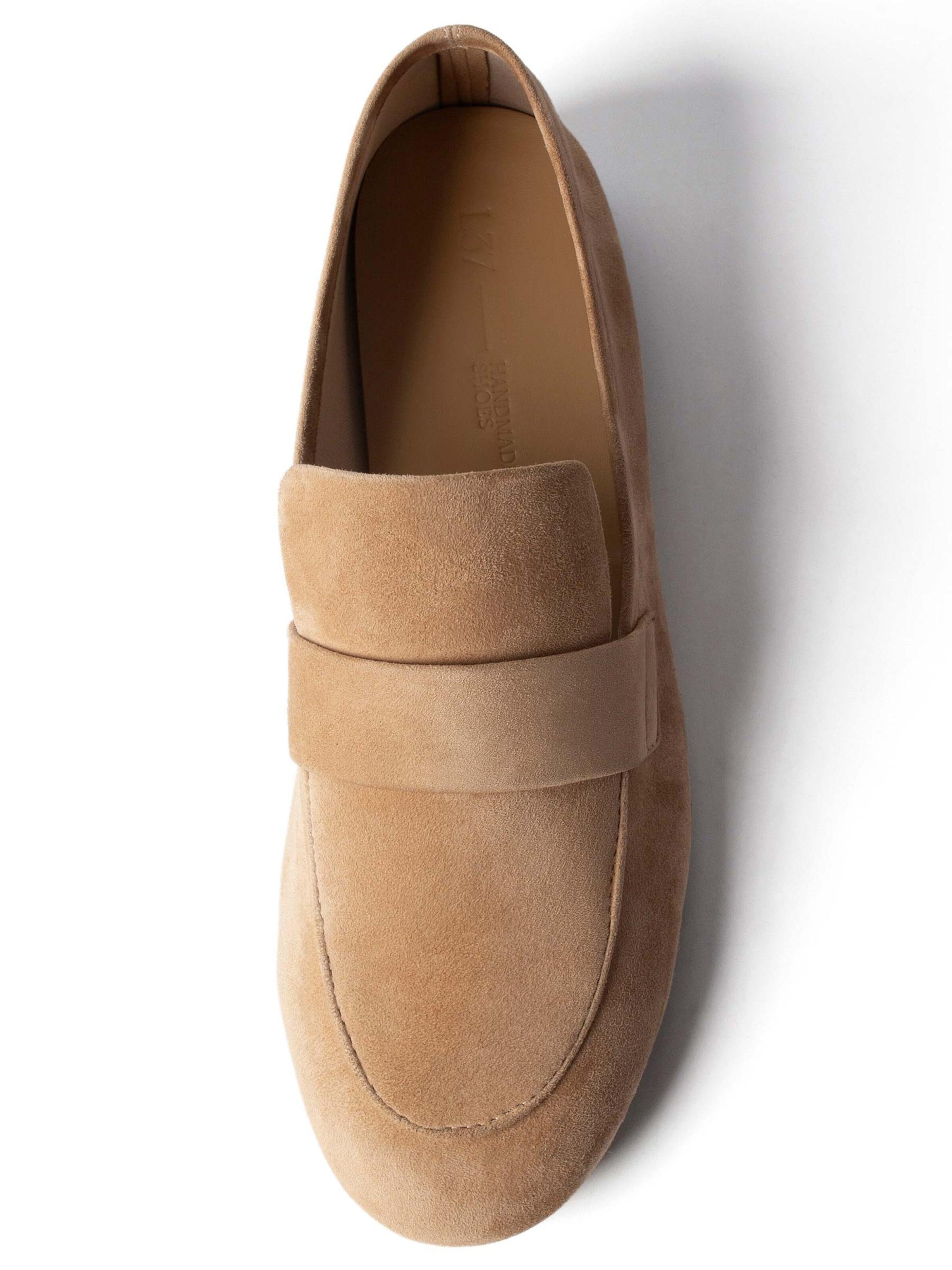 L37 HANDMADE SHOES Slipper 'VELVET RIOT' i beige
