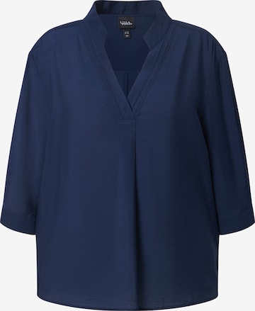 Ulla Popken Tunika in Blau: Vorderseite