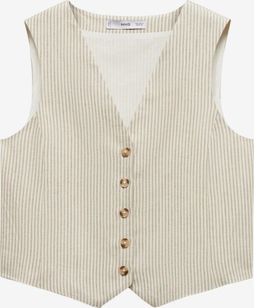 MANGO Bodywarmer 'BALI' in Beige: voorkant