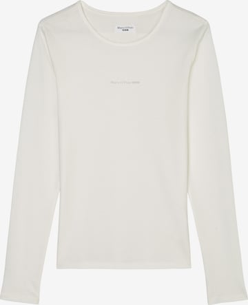 Marc O'Polo DENIM T-shirt 'DfC' i vit: framsida