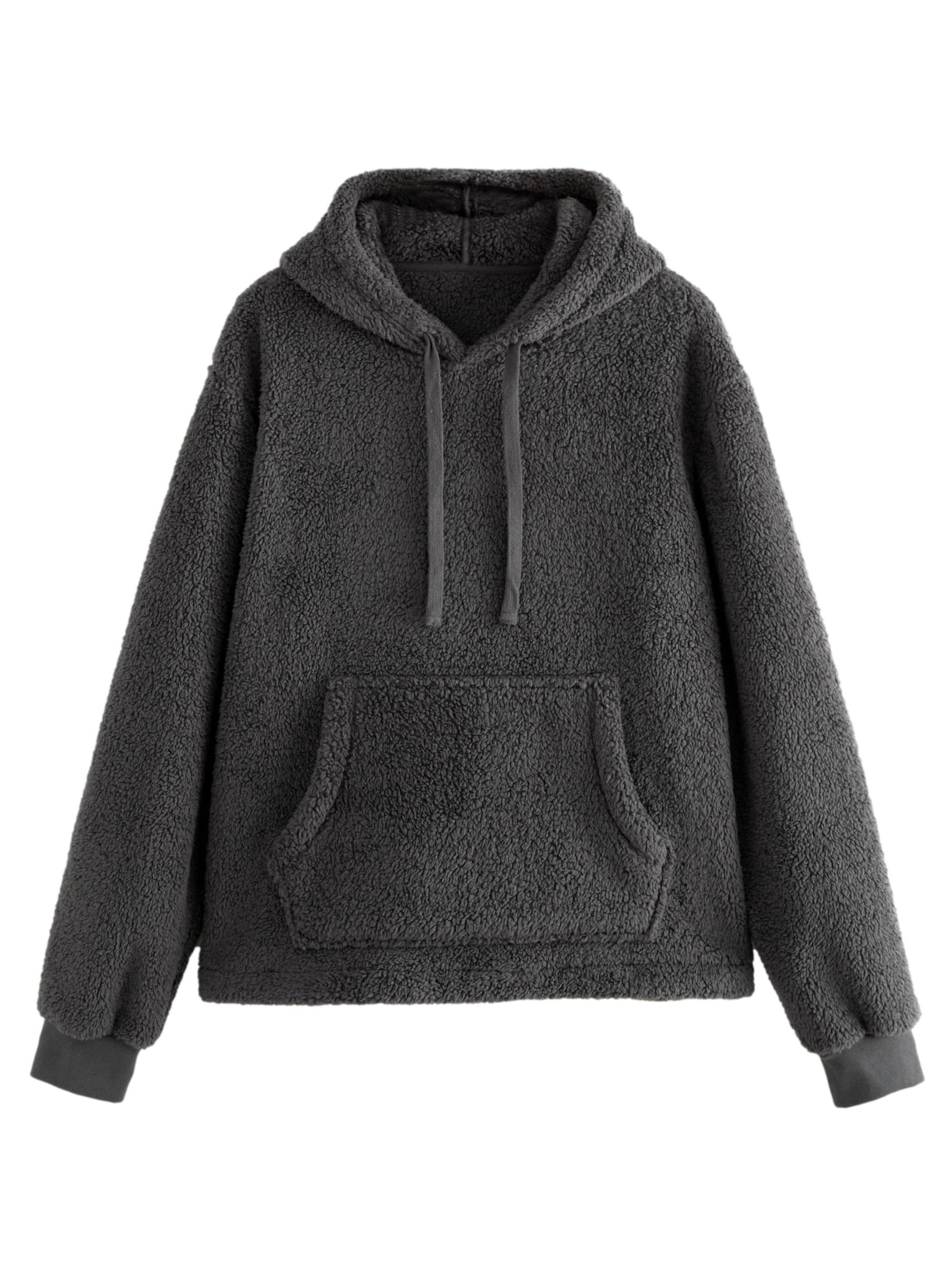 Next Sweatshirt i grå: framsida