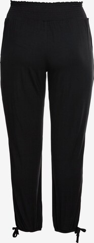 SHEEGO Tapered Broek in Zwart