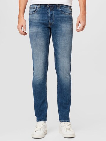 REPLAY Regular Jeans 'GROVER' in Blue: front