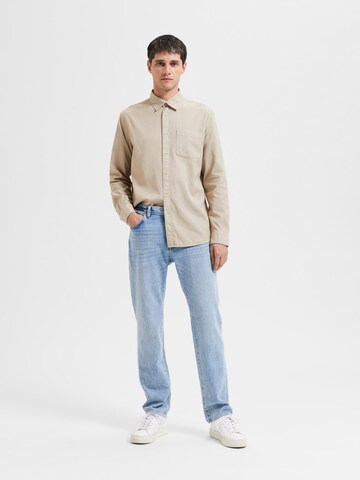 SELECTED HOMME Regular Jeans 'Scott' in Blau