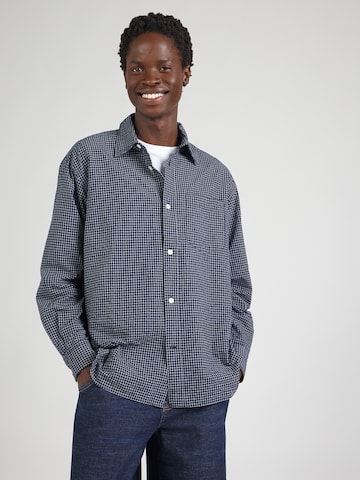 NORSE PROJECTSComfort Fit Košulja 'Espevik' - plava boja: prednji dio