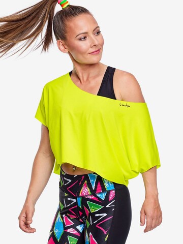 Winshape Funktionsshirt 'DT104' in Gelb: predná strana