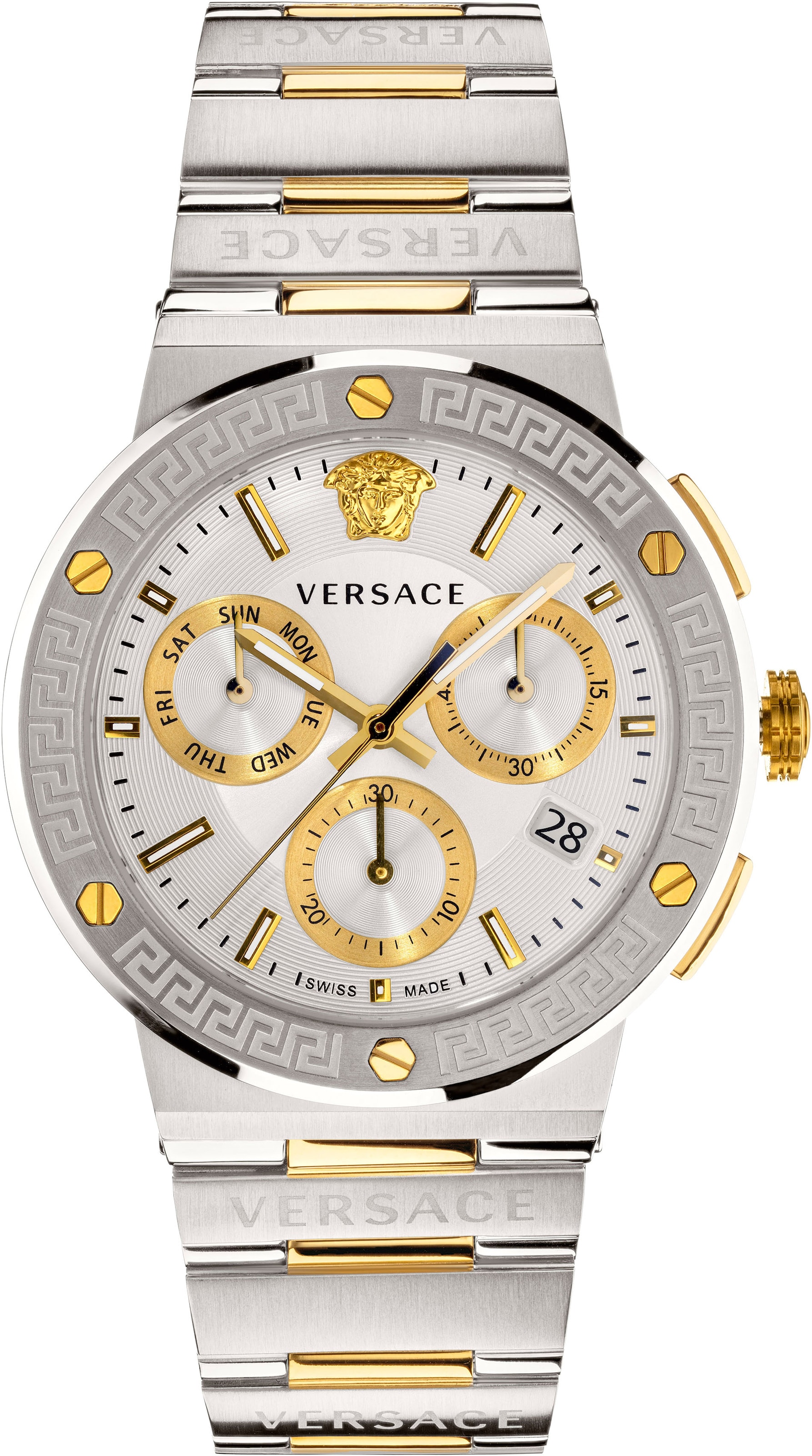 VERSACE Analog watch in Silver: front