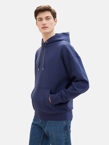 TOM TAILOR DENIM Sweatshirt in Blauw