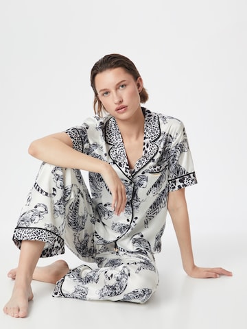 Karen Millen Slaapshirt in Wit