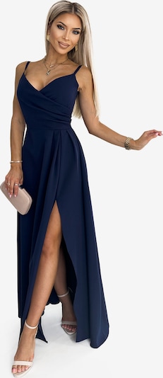 Numoco Abendkleid 'Maxikleid Chiara' in dunkelblau, Produktansicht