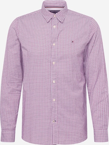 TOMMY HILFIGER Button Up Shirt in Pink: front