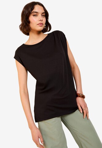 Tunica di Friends Like These in nero: frontale