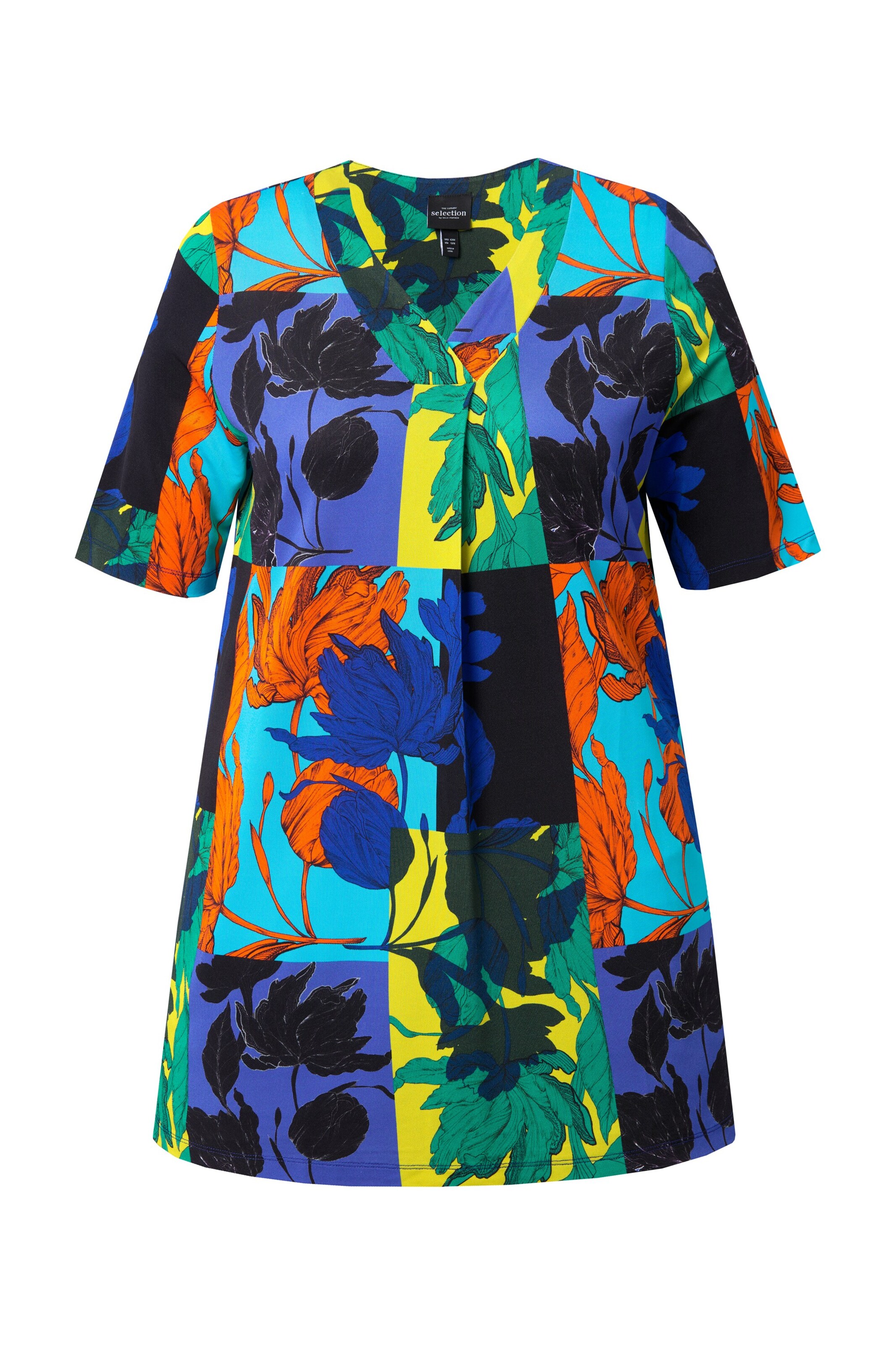 Ulla Popken Shirt in Gemengde kleuren: voorkant