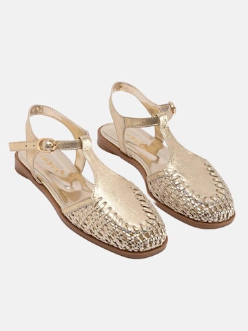 Limoya Sandals in Gold