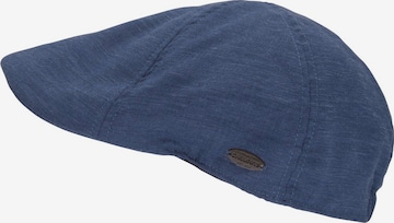 chillouts Cap 'Schiebermütze "Kapolei" (Flat Cap)' in Blau: Vorderseite