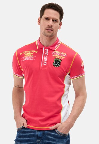 CIPO & BAXX Poloshirt in Rot