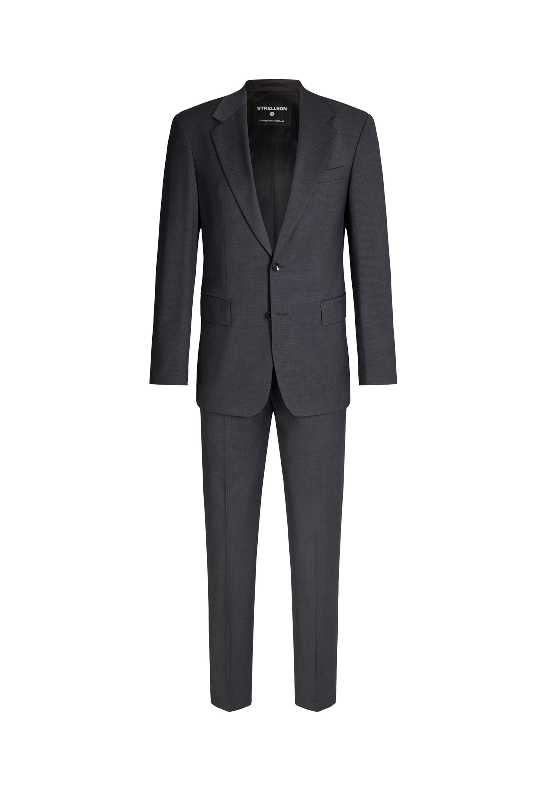 Regular Costume ' Reece-Jory ' STRELLSON en gris : devant