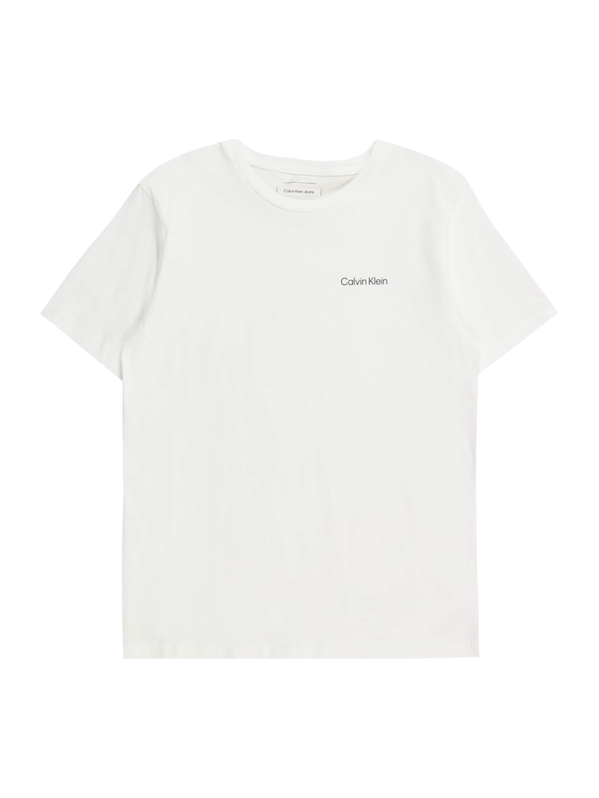 Calvin Klein Jeans Tričko - Biela: predná strana