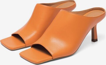 Bianco Mules 'BELLA' in Orange