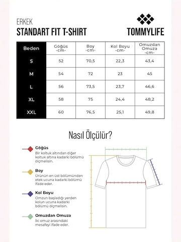 T-Shirt fonctionnel Tommy Life en rouge