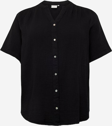 ONLY Carmakoma Blouse 'THYRA ' in Black: front