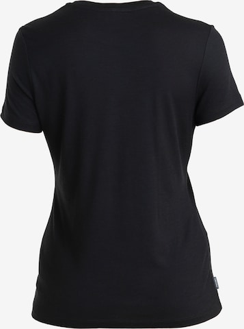 ICEBREAKER Funkcionalna majica 'Tech Lite III' | črna barva