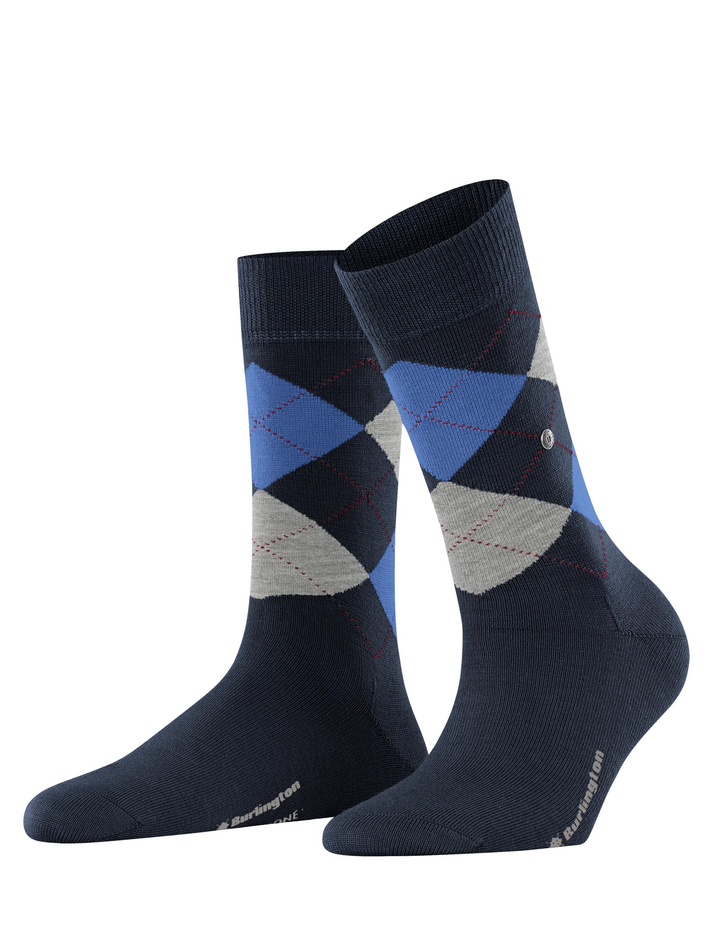 BURLINGTON Socks 'Marylebone' in Blue: front