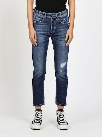 Effilé Jean '94NICA CROPPED ' Gang en bleu : devant