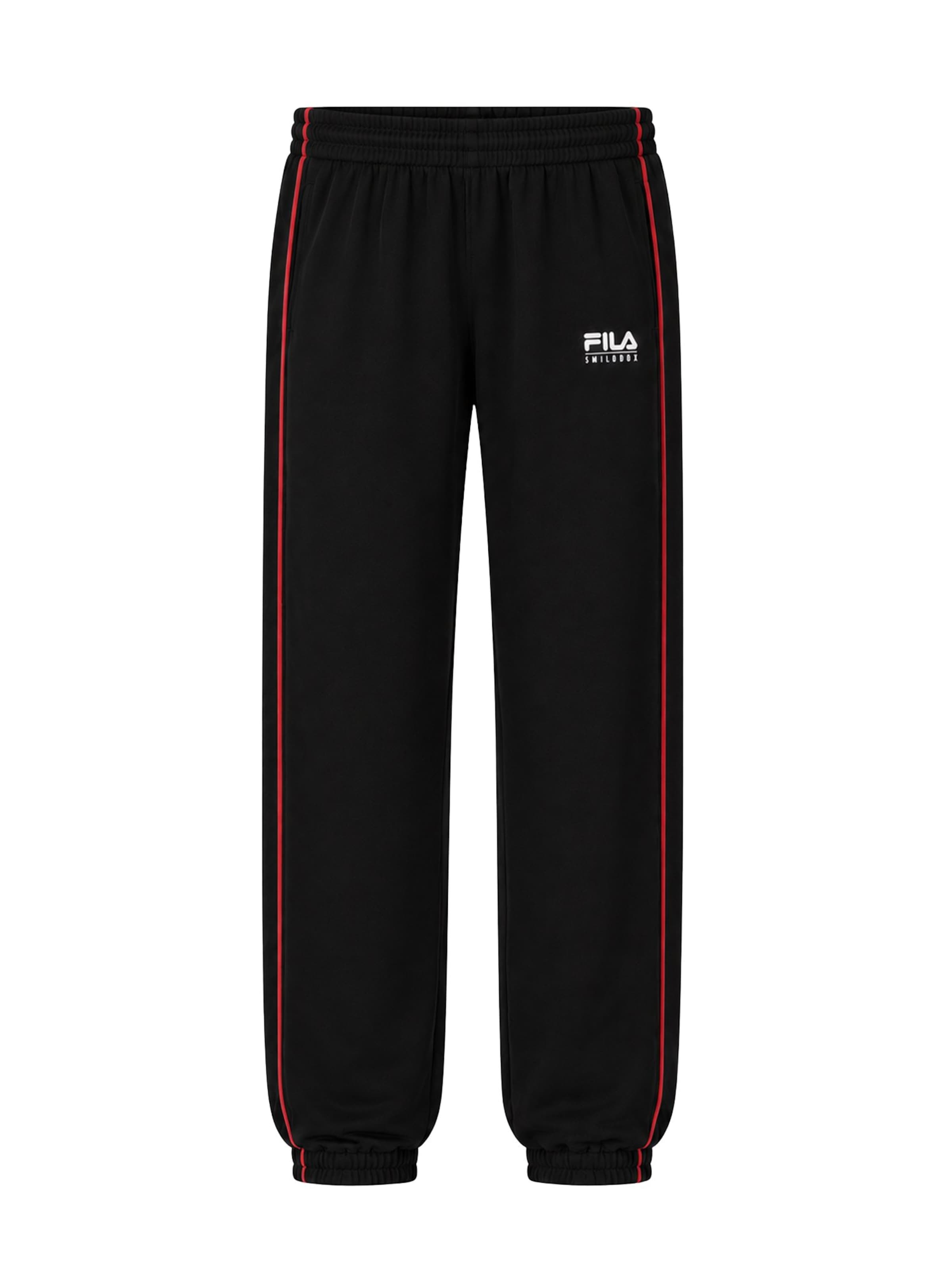 Smilodox Regular Trousers ' Iseo ' in Black: front