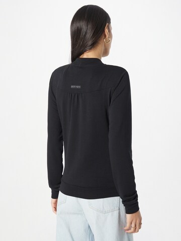 Ragwear Zip-Up Hoodie 'KENIA' in Black