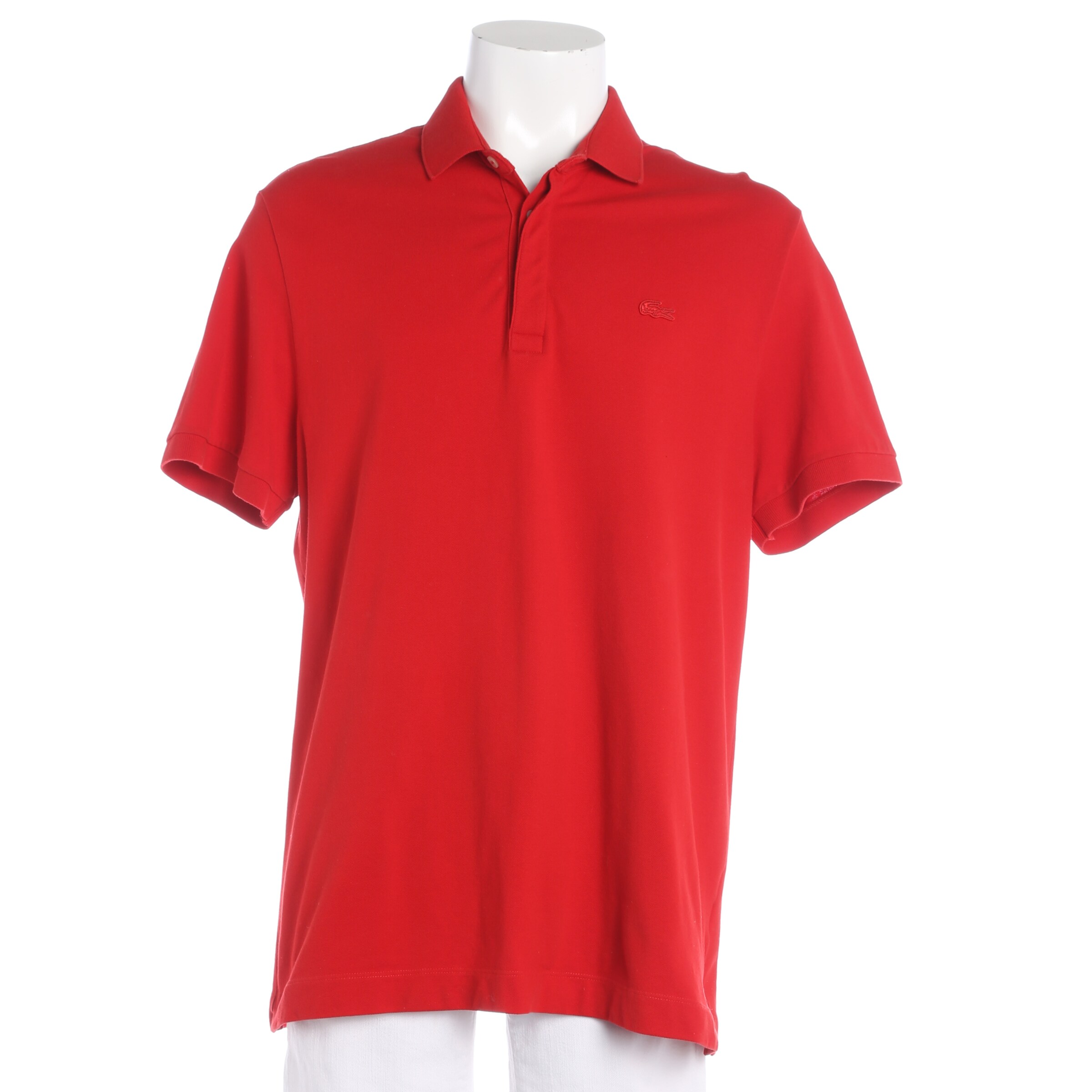 LACOSTE Shirt in XL in Red: front