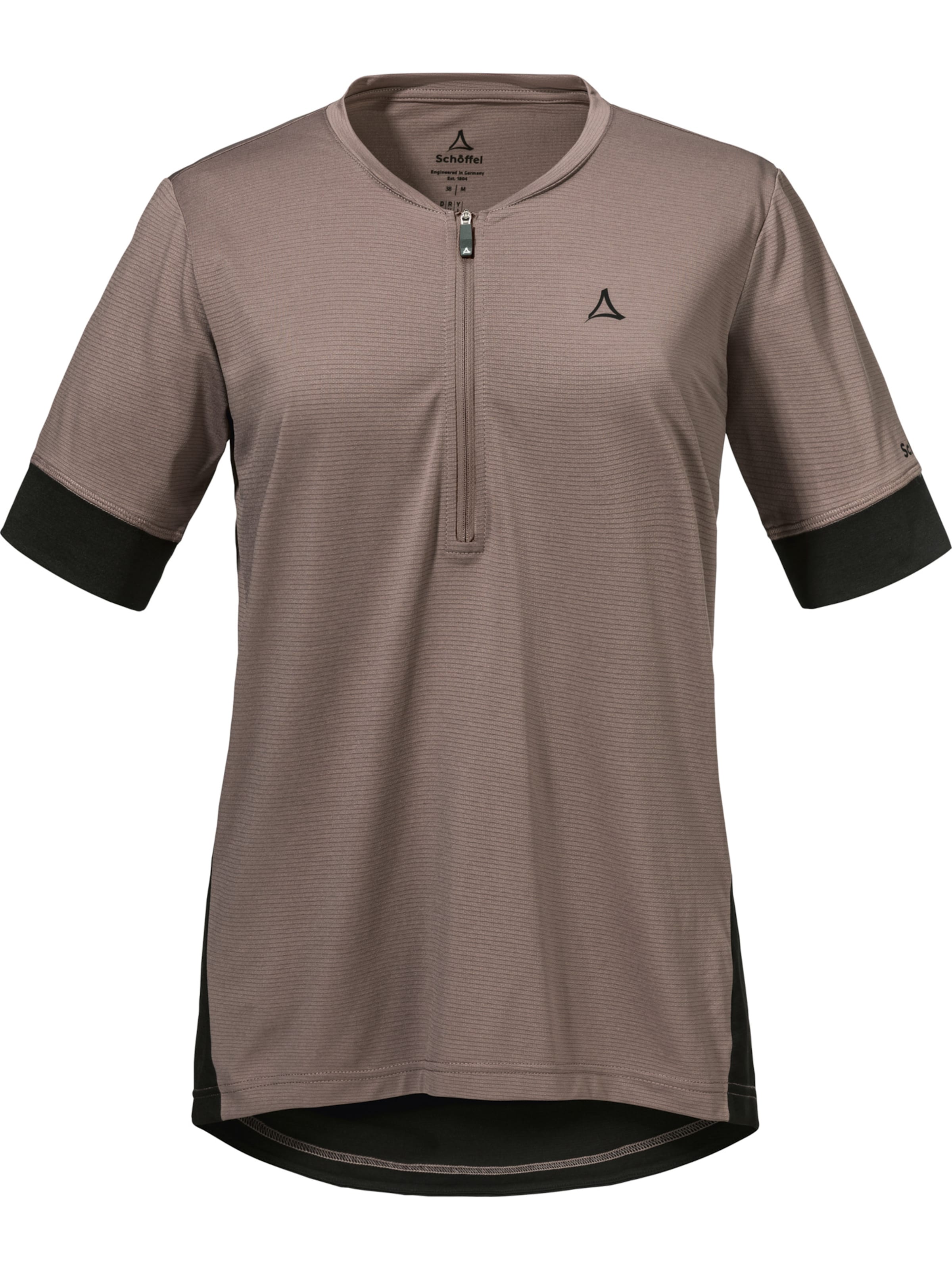 Schöffel Jersey in M in Brown / Black, Item view