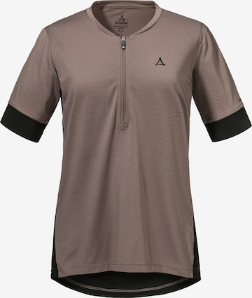 Maillot Schöffel en marron : devant