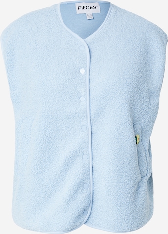 Vestă 'PCKATTY' de la PIECES Curve pe albastru: față
