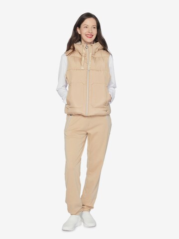 Gilet sportivo 'Heiska' di LUHTA in beige