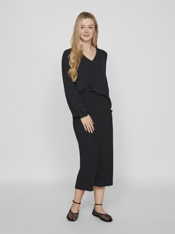 VILA Blouse 'VISurashil' in Zwart