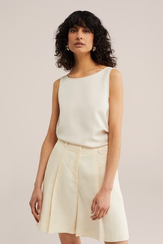 Haut WE Studio en beige : devant