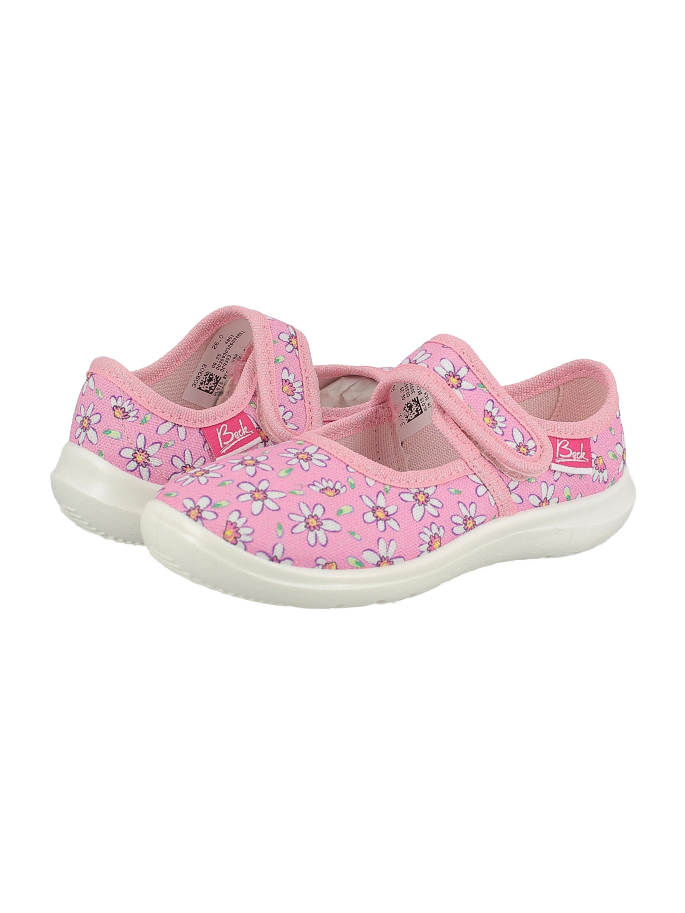 BECK - Bailarina 'Flower Power' en rosa