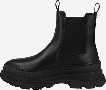 Barbour Chelsea Boots 'Strada' in Schwarz