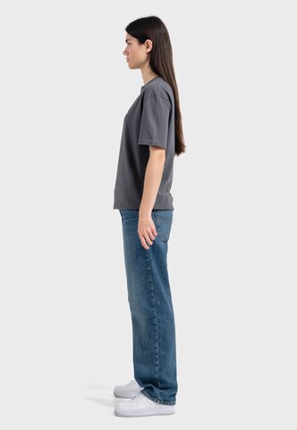 Oldskull Shirt 'Basic Oldskull 25' in Grey