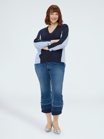 Pull-over Fiorella Rubino en bleu
